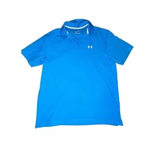 Under Armour Blue Polo Men's XL